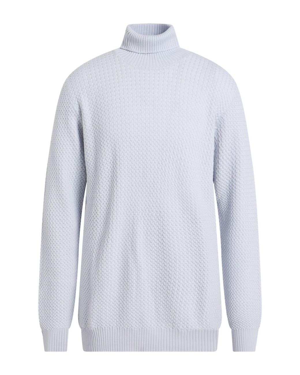 Gran Sasso White Turtleneck for men