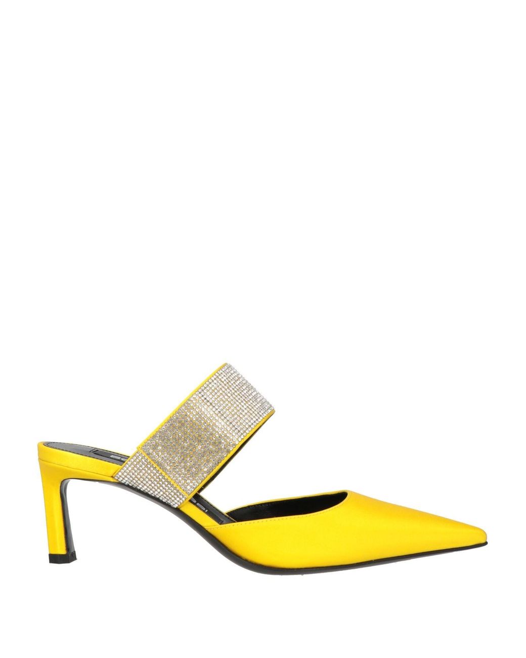 Sergio Rossi Yellow Mules & Clogs