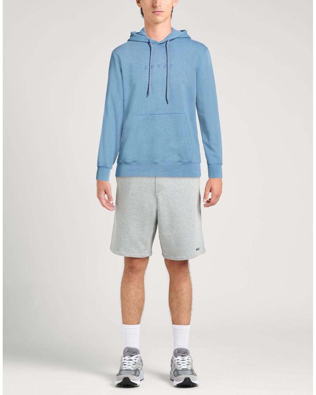 Edwin Blue Sweatshirt for men