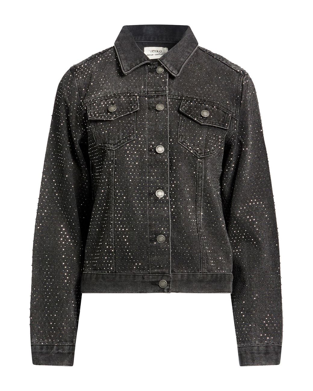 ViCOLO Black Denim Outerwear