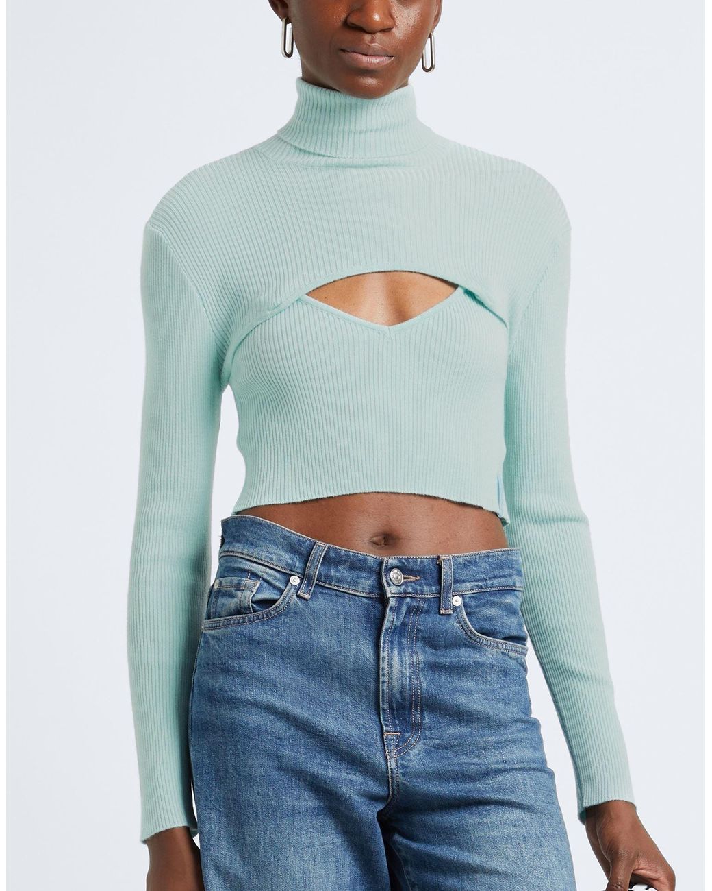 hinnominate Blue Turtleneck