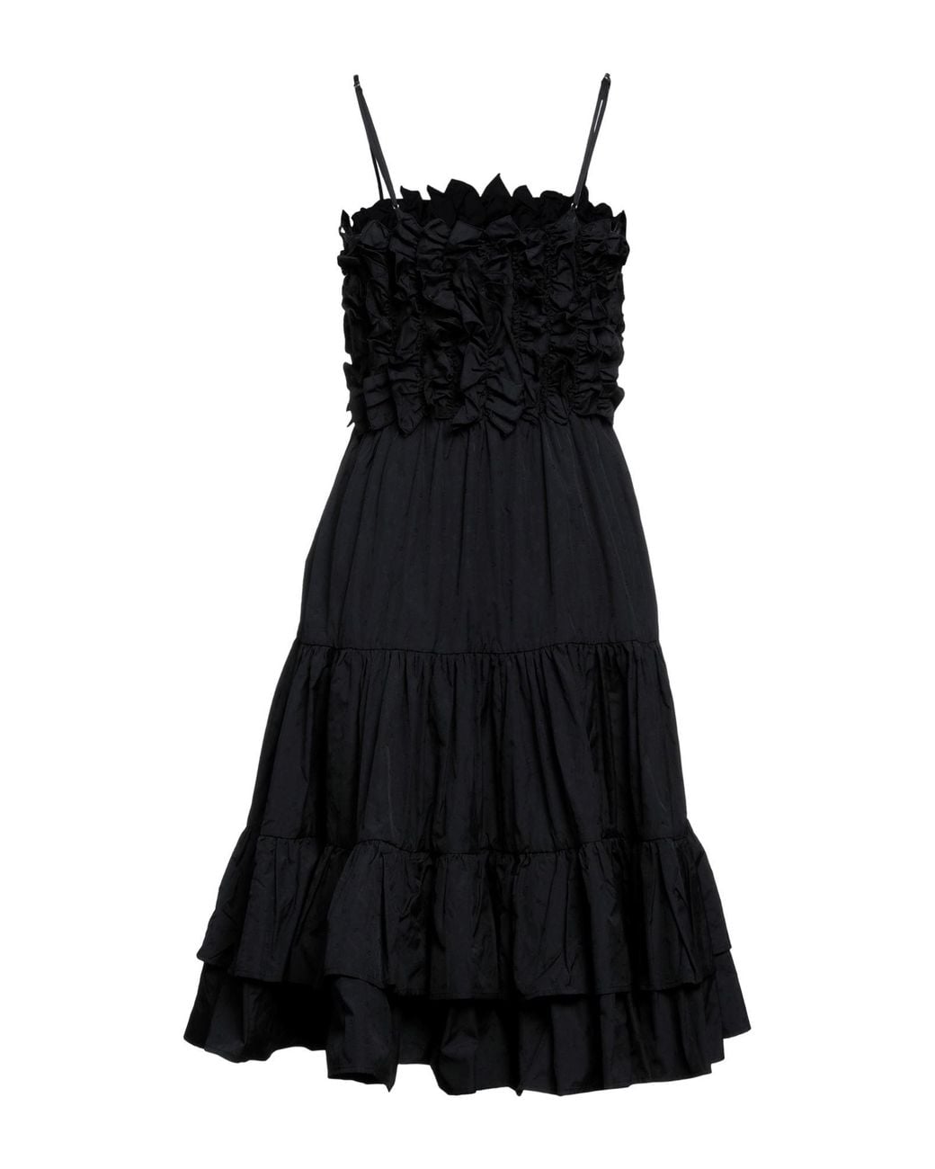 Robe midi MSGM en coloris Black