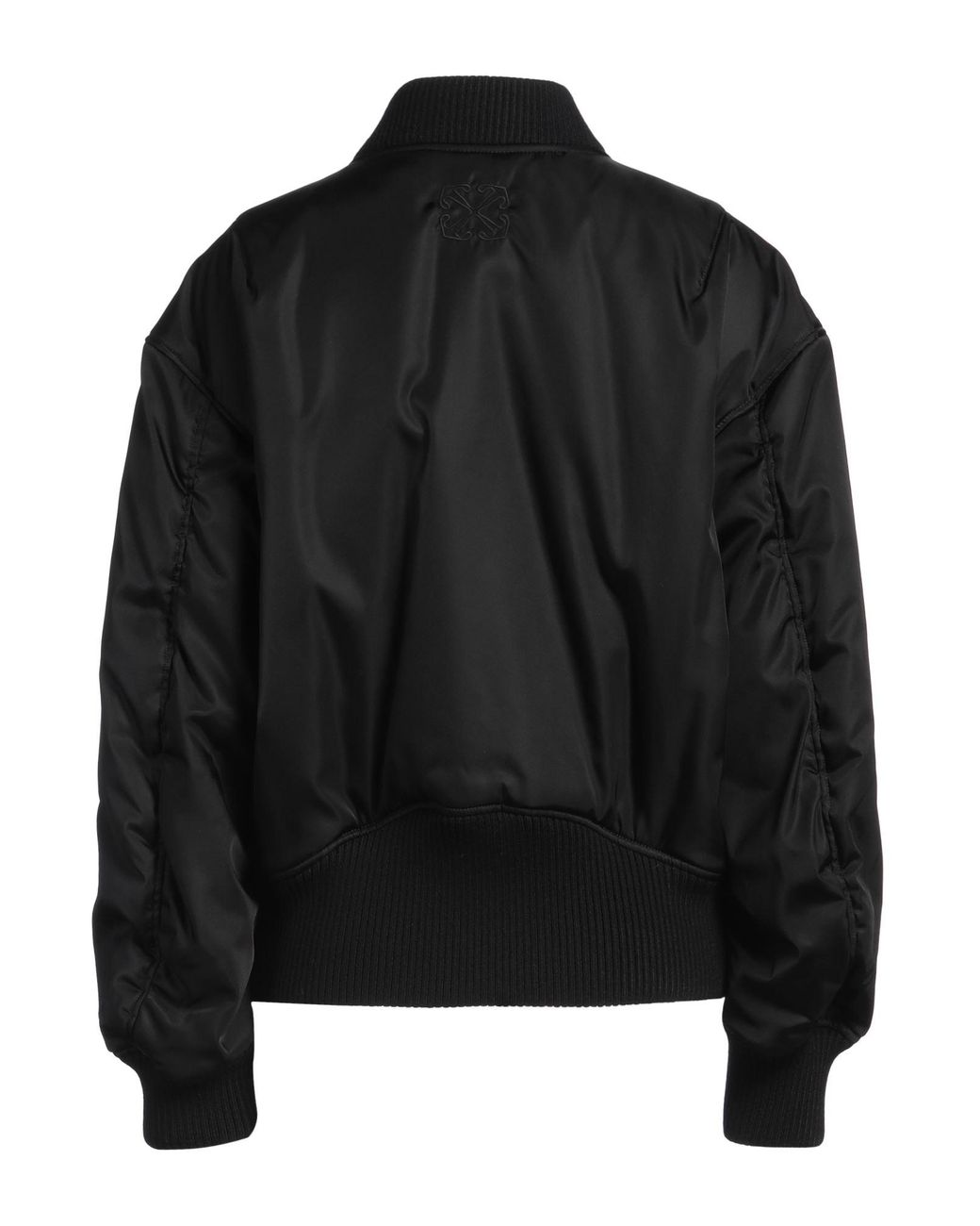 Off-White c/o Virgil Abloh Black Jacket Polyamide, Polyurethane, Wool, Acrylic, Elastane