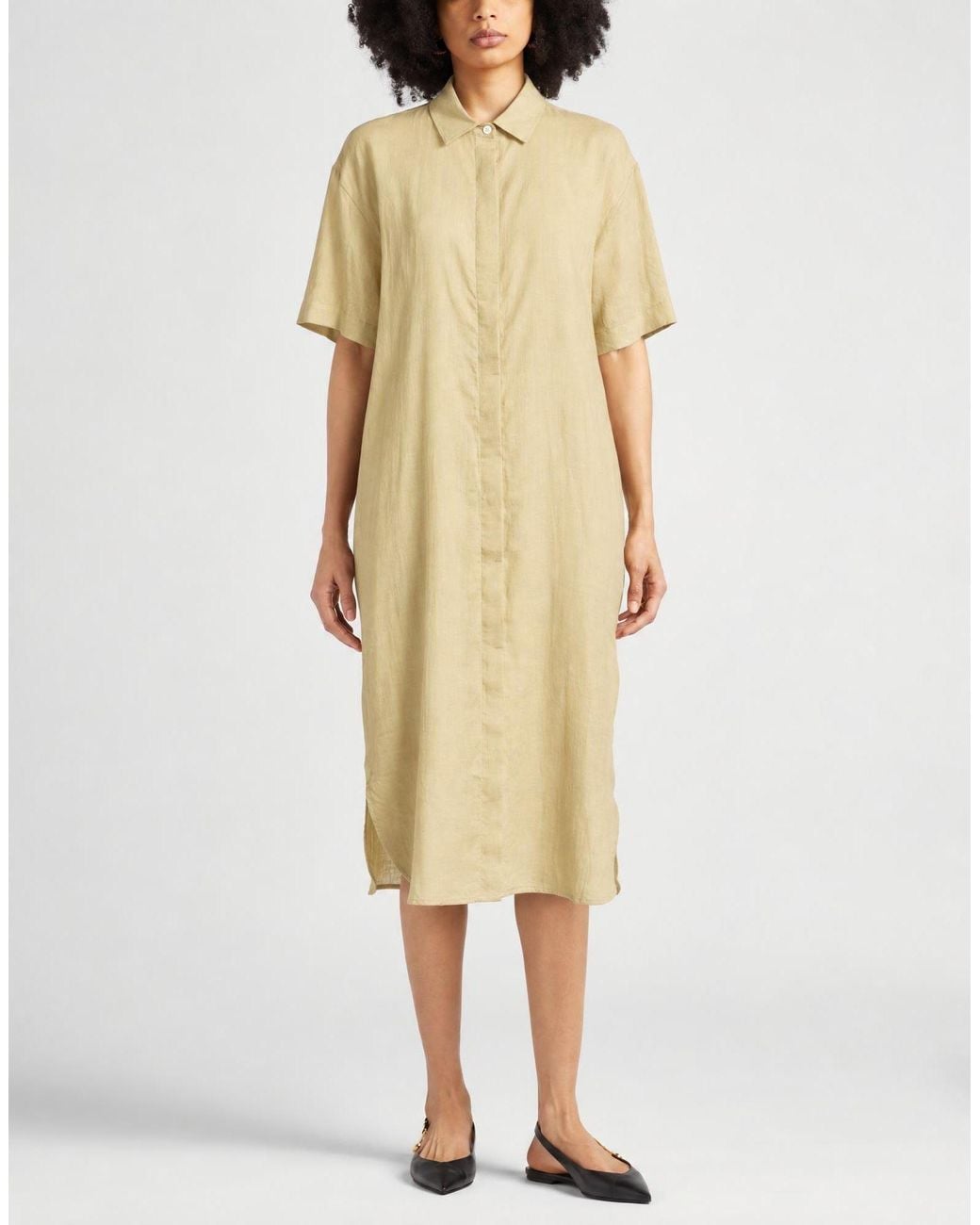 Gran Sasso Natural Midi Dress