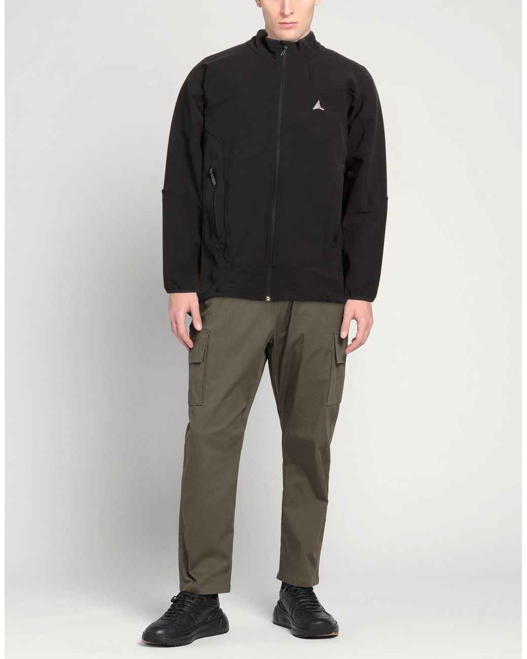 Roa Black Jacket Polyamide, Polyester, Elastane for men