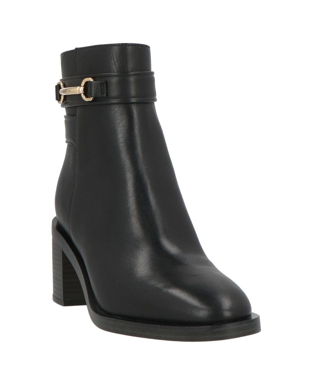 MICHAEL Michael Kors Black Ankle Boots Leather