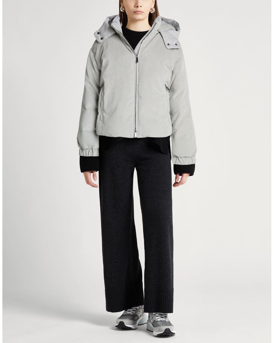 Emporio Armani Gray Puffer