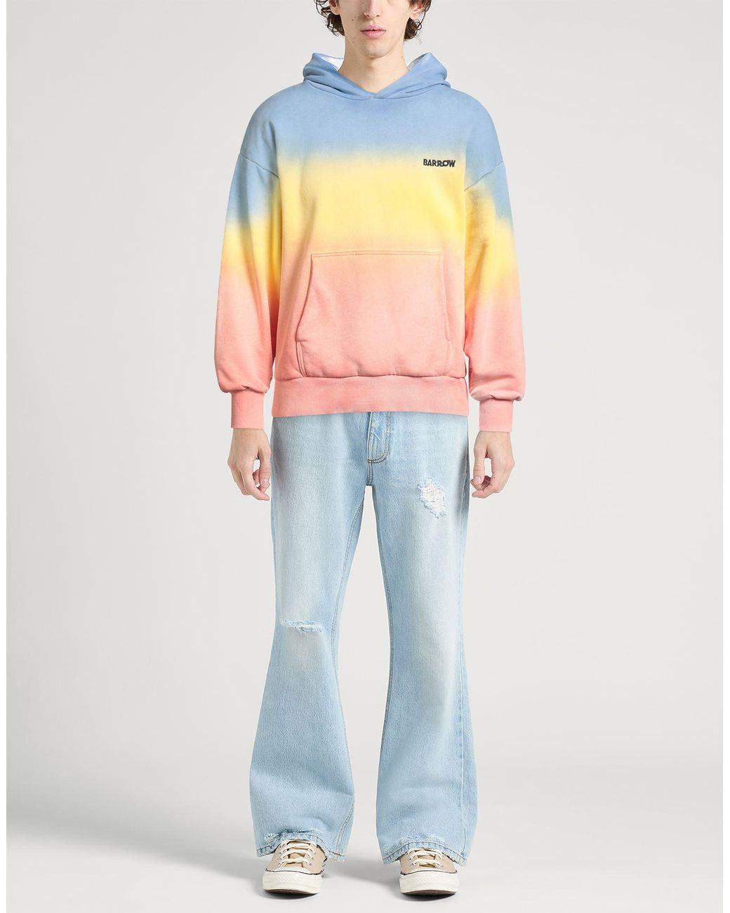 Barrow Blue Sweatshirt for men