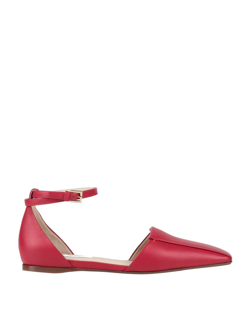 Max Mara Ballet Flats in Pink | Lyst