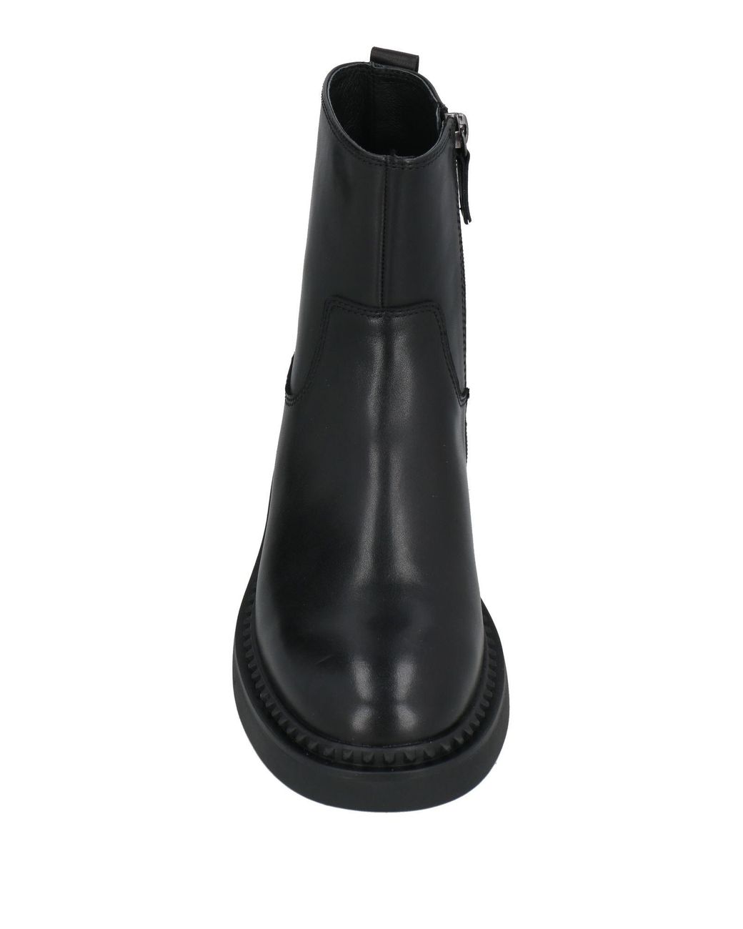 Ash Black Ankle Boots Leather