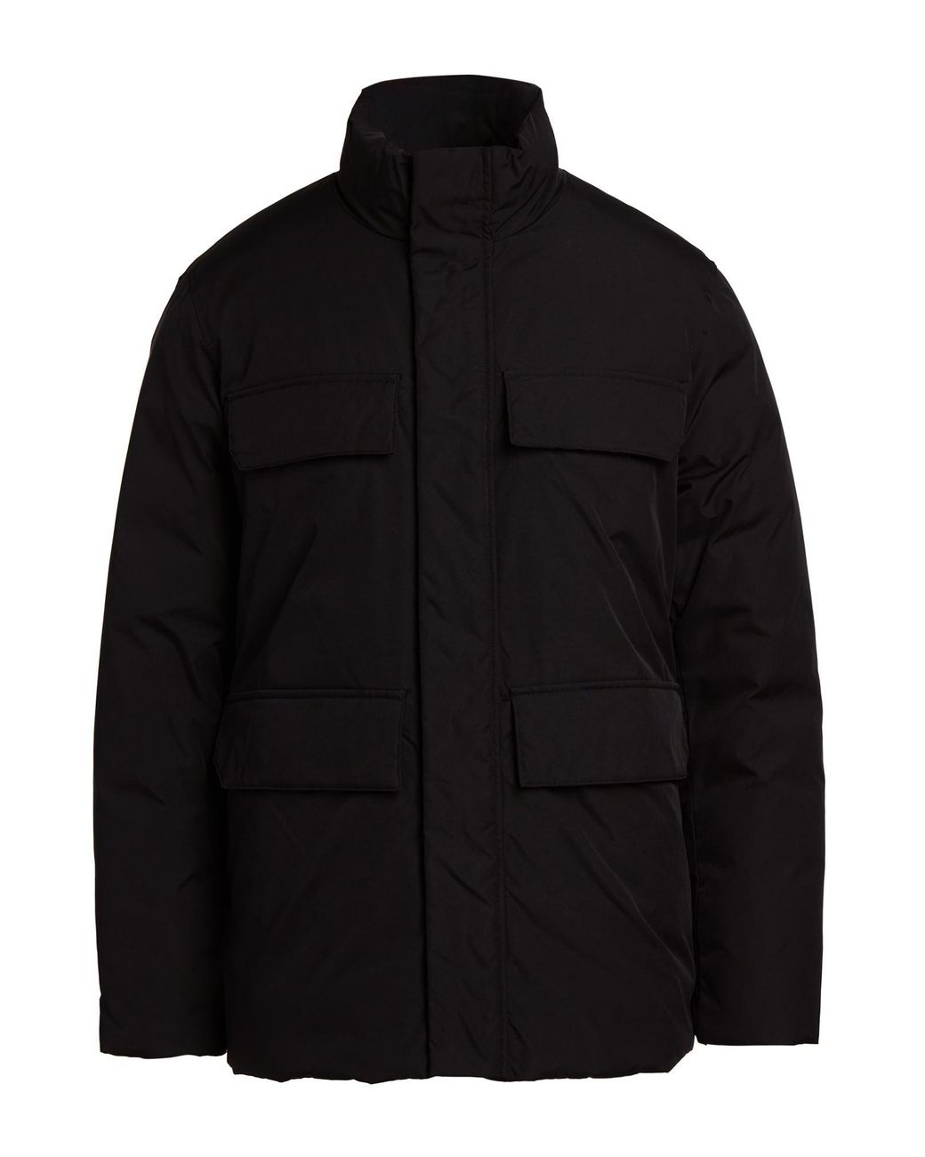 ADHOCONCEPT Black Jacket for men
