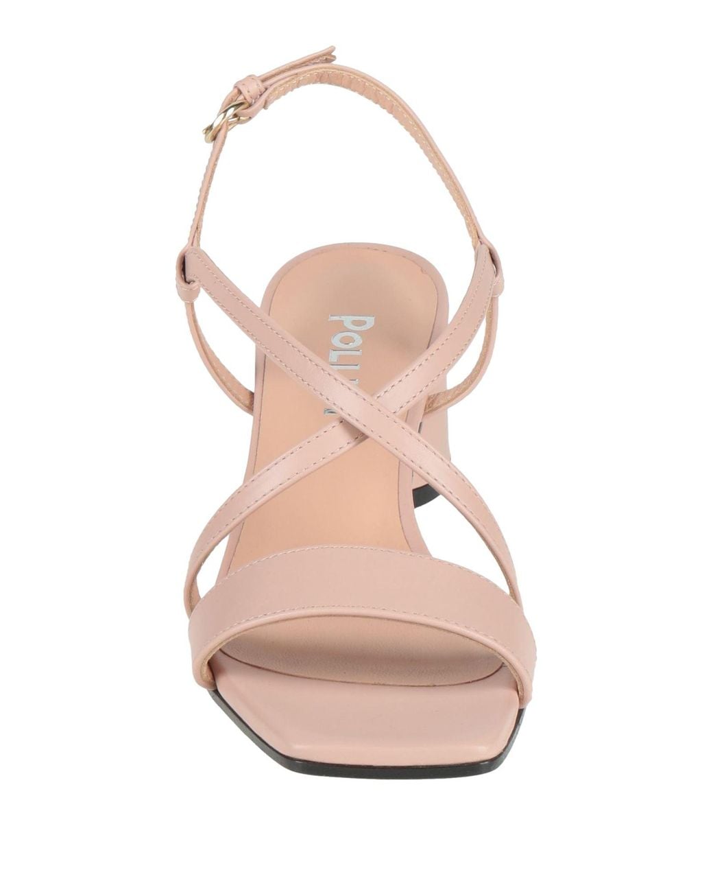 Pollini Natural Sandals