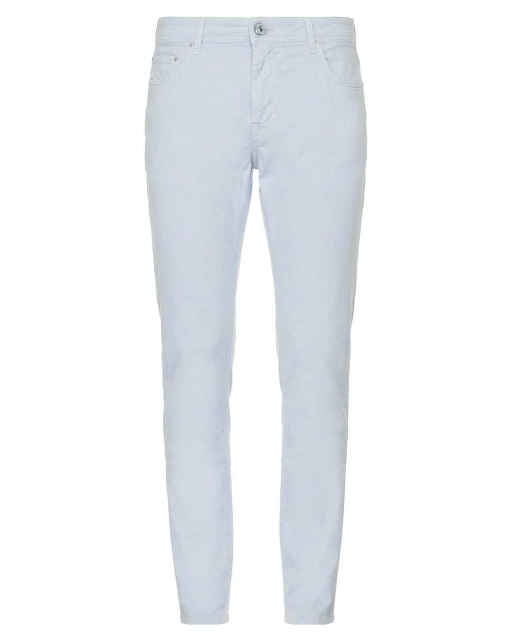 Jacob Cohen Blue Pants Cotton, Elastane for men