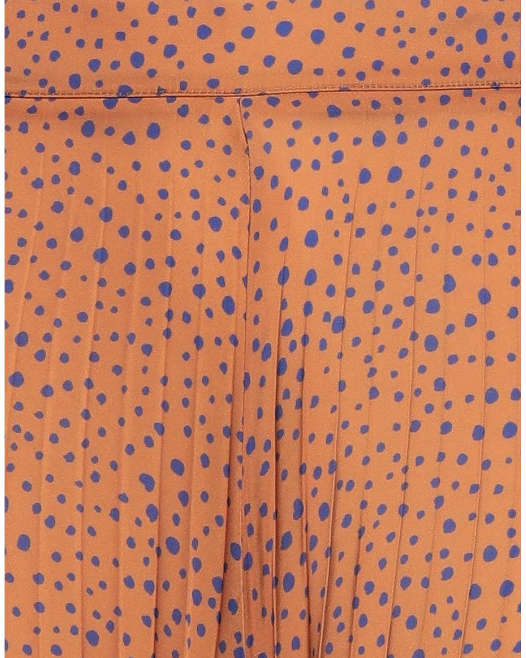Siste's Brown Pants Polyester