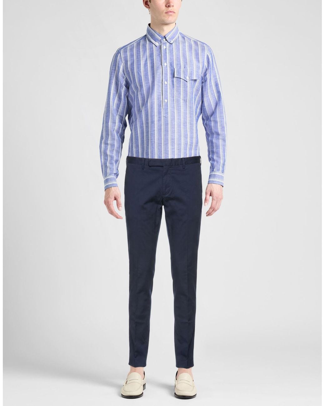 Incotex Blue Trouser for men