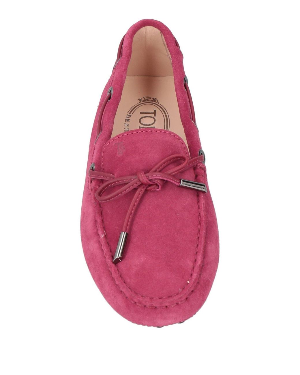 Tod's Purple Loafers