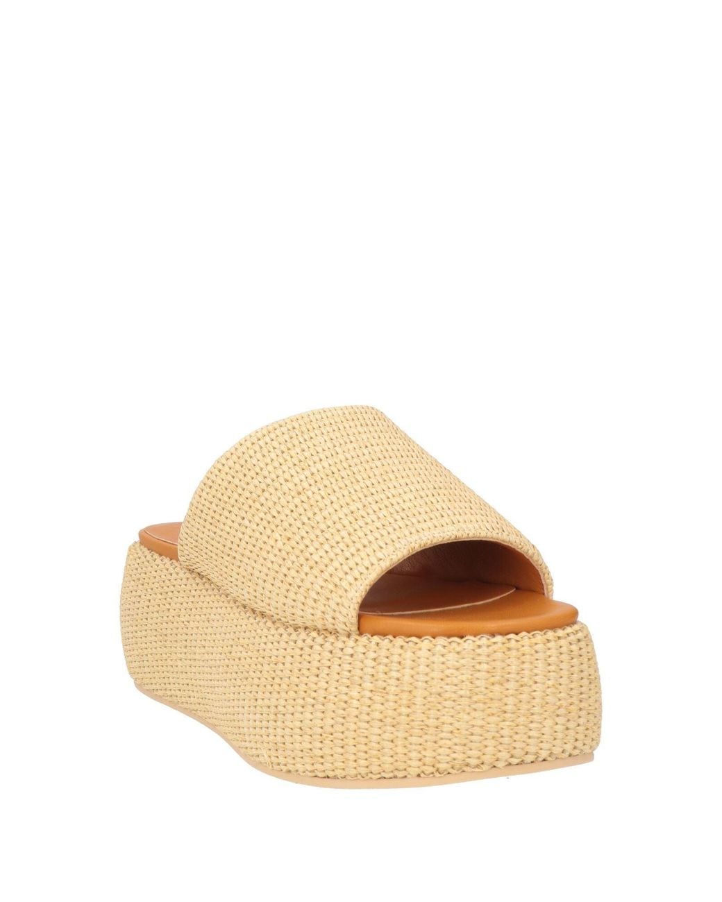 Simon Miller Tan Sandals Natural Raffia