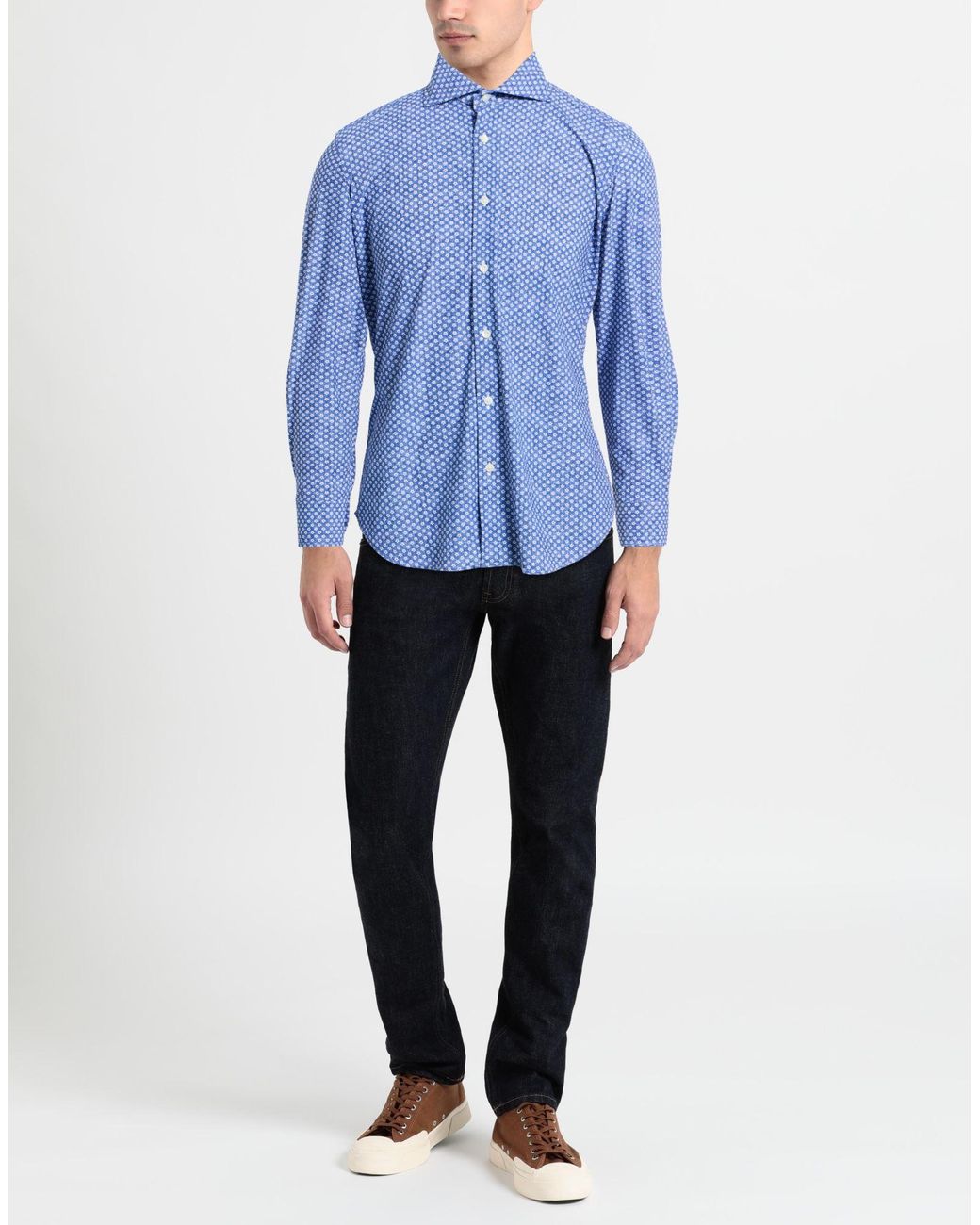 Agho Blue Shirt for men