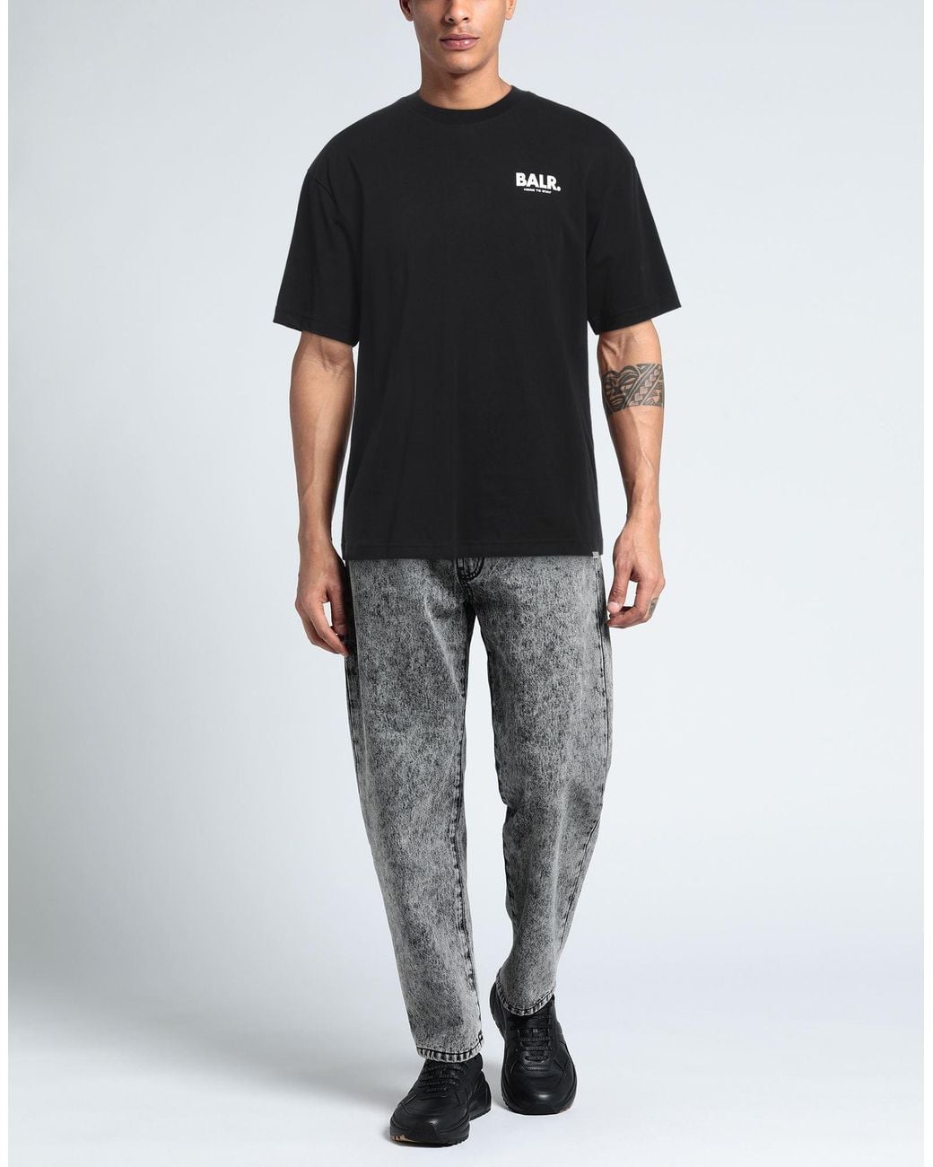 BALR Black T-shirt for men