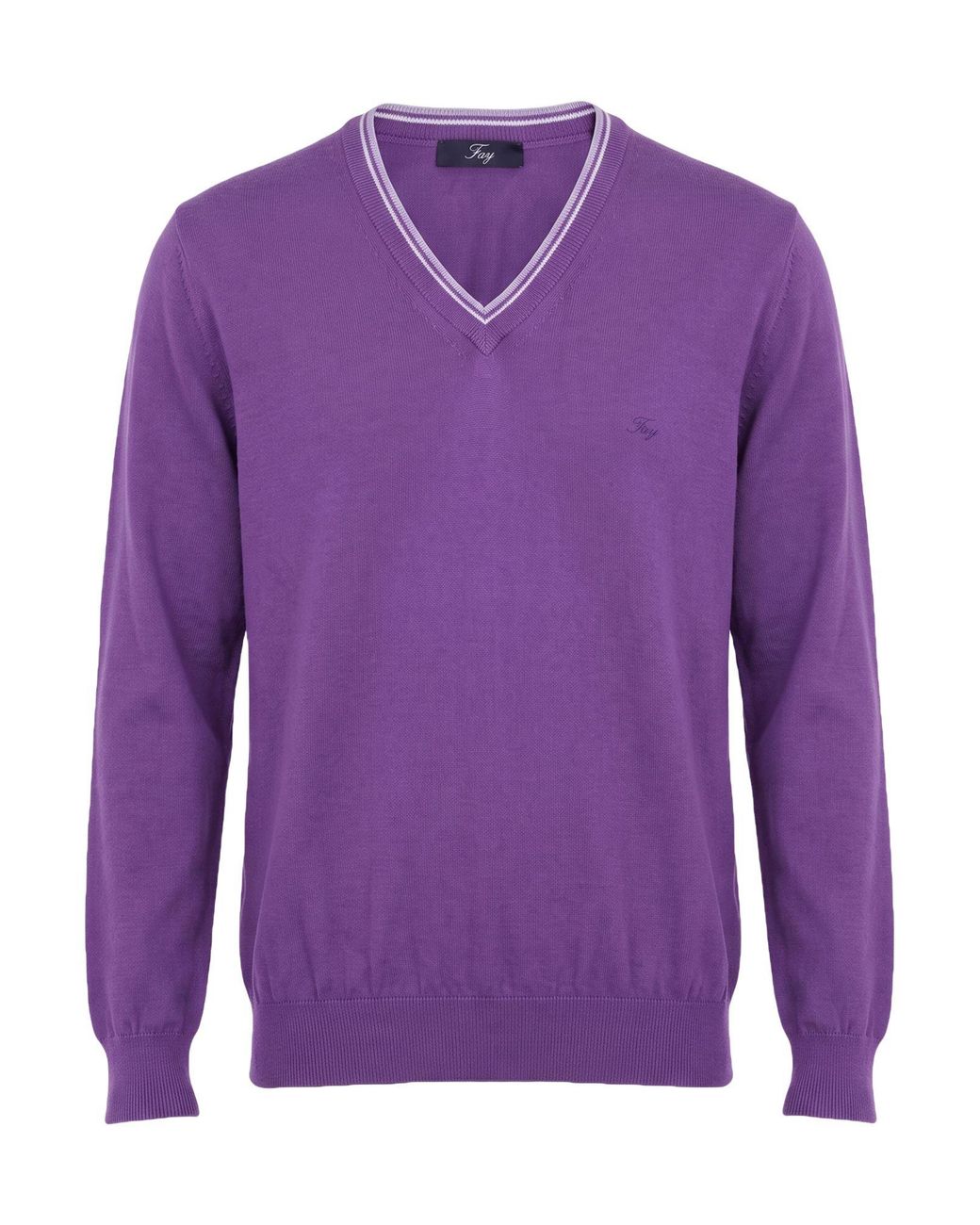 Fay Purple Jumper for men