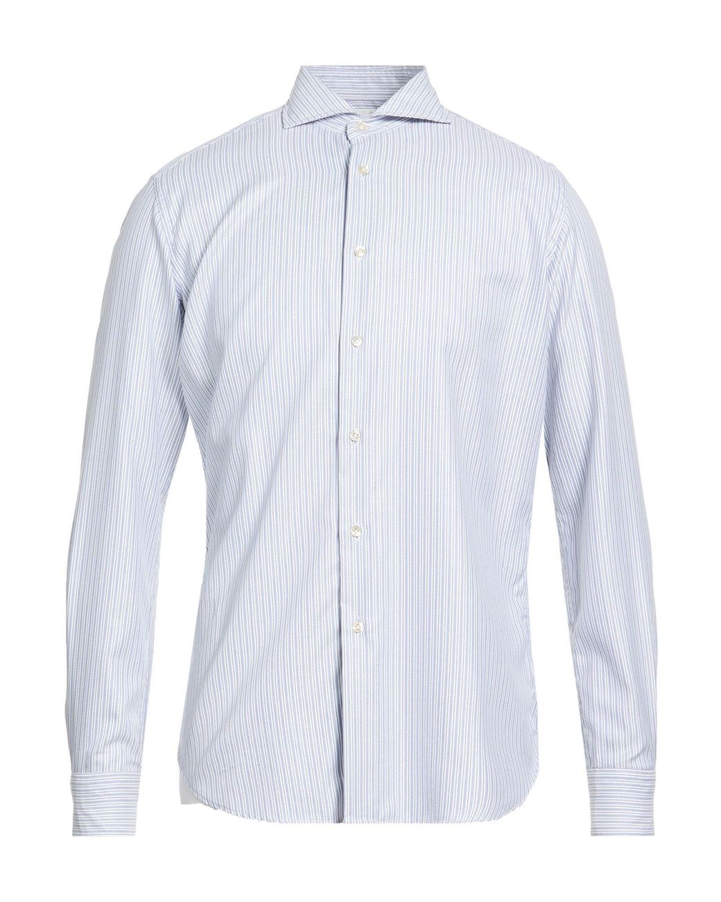 920 ITALIAN STYLE Blue Shirt Cotton for men