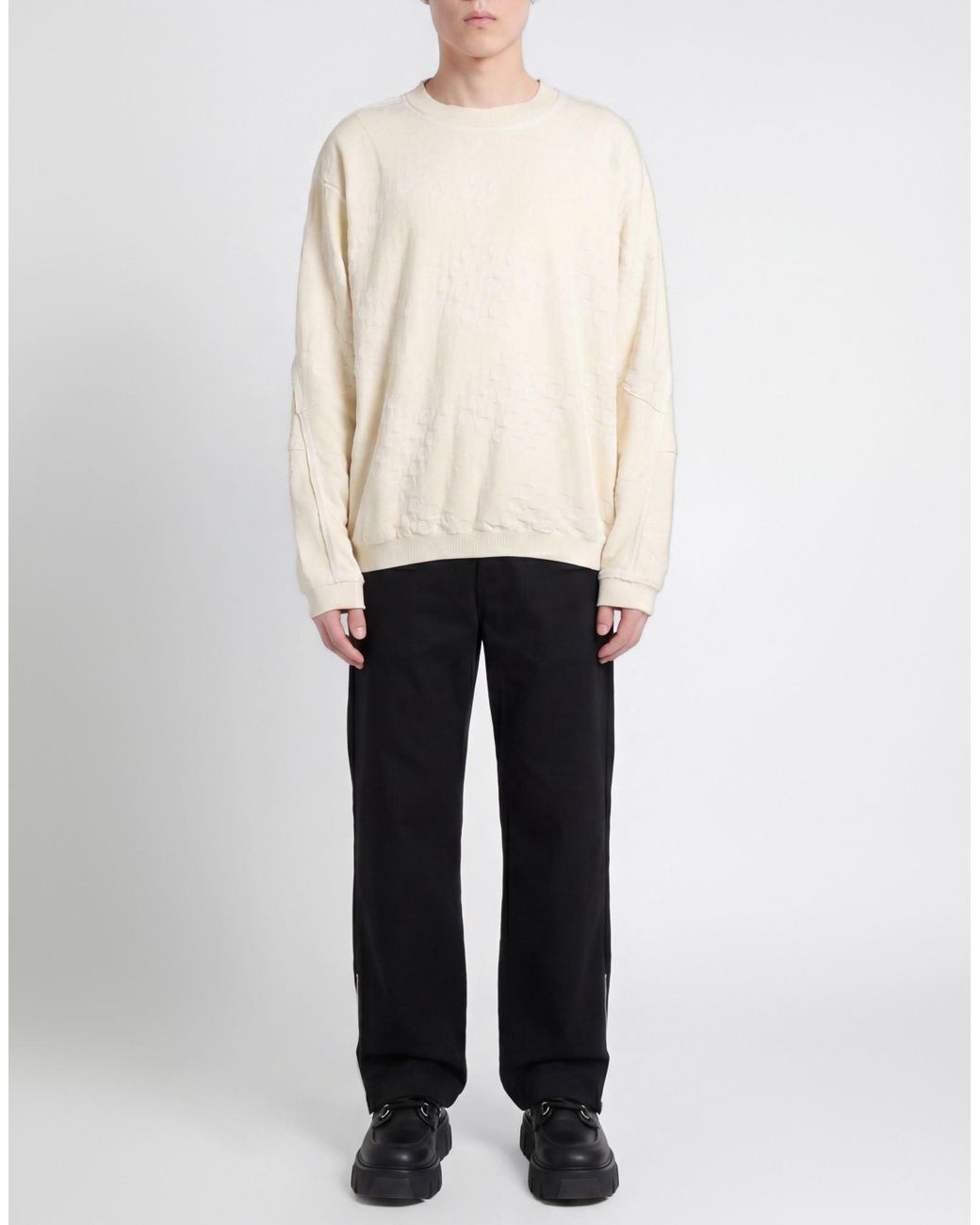 JORDANLUCA Pullover in Natural für Herren