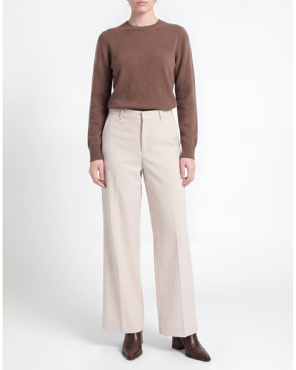 AMI Natural Light Pants Cotton