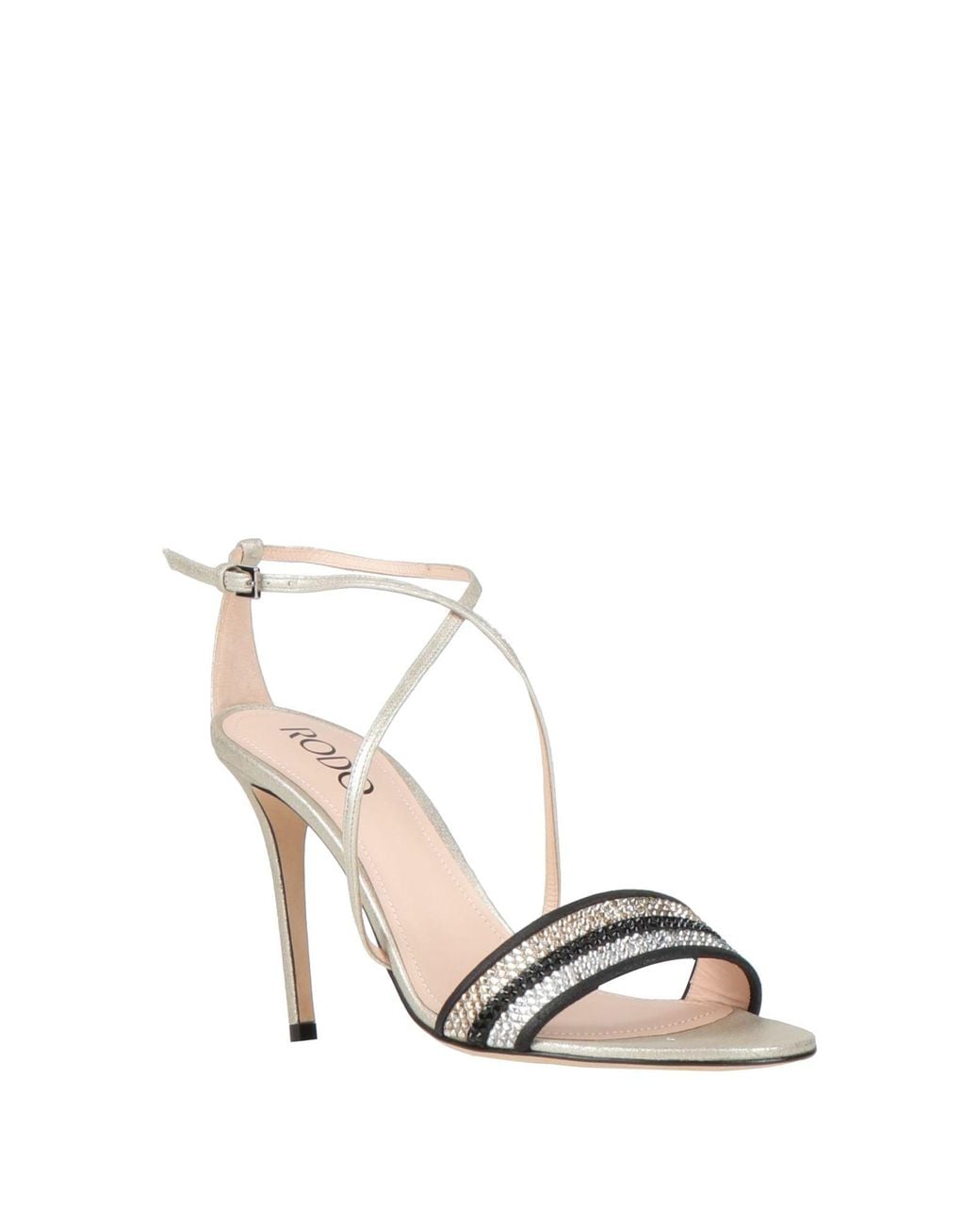 Rodo Metallic Sandals