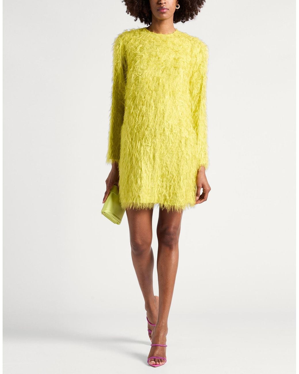 Alysi Yellow Mini Dress