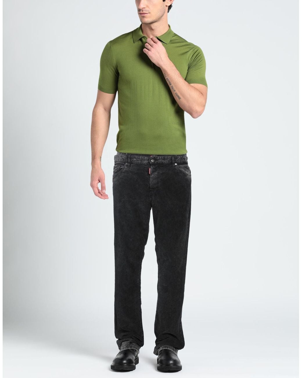 DSquared² Black Trouser for men