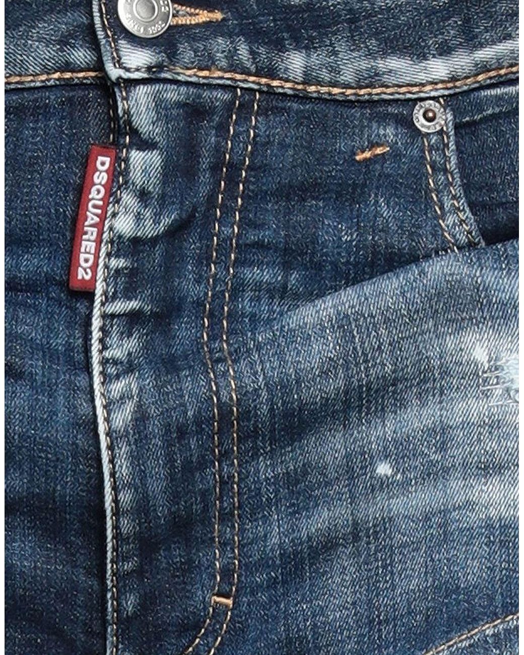 DSquared² Blue Denim Shorts