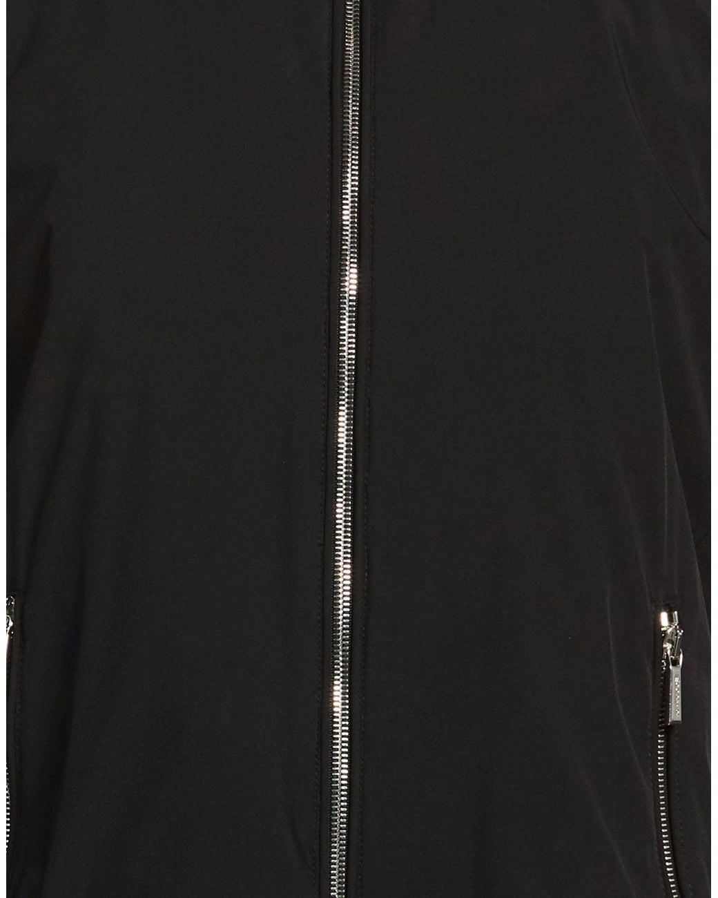 Moorer Black Jacket Polyamide, Polyurethane for men