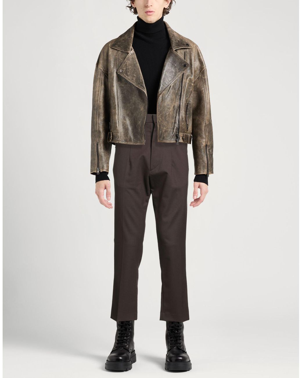Gaelle Paris Gray Pants for men