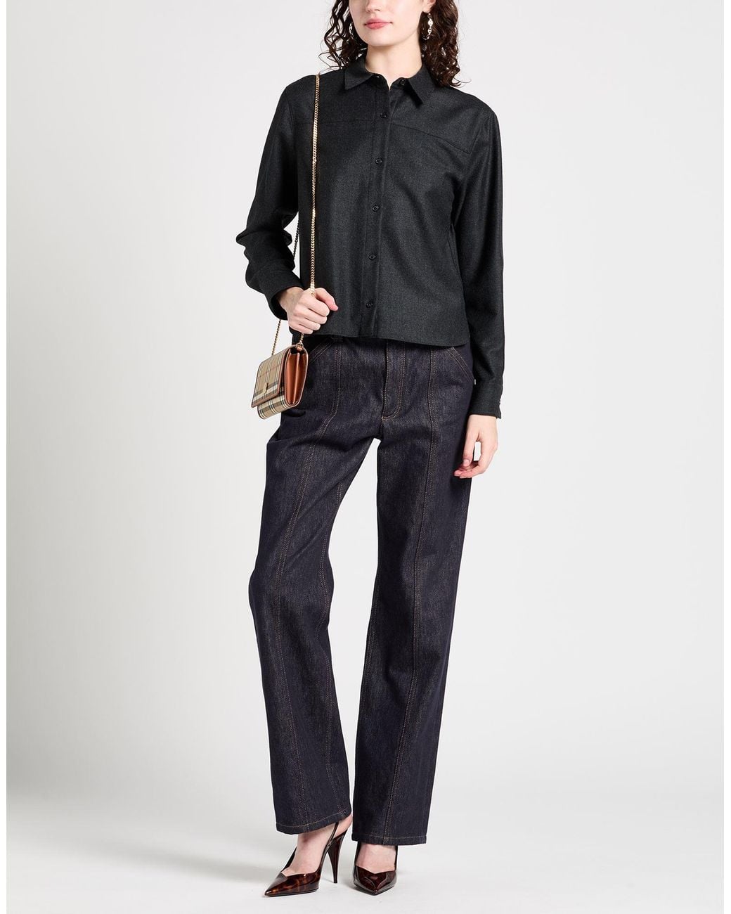 Camisa Theory de color Black