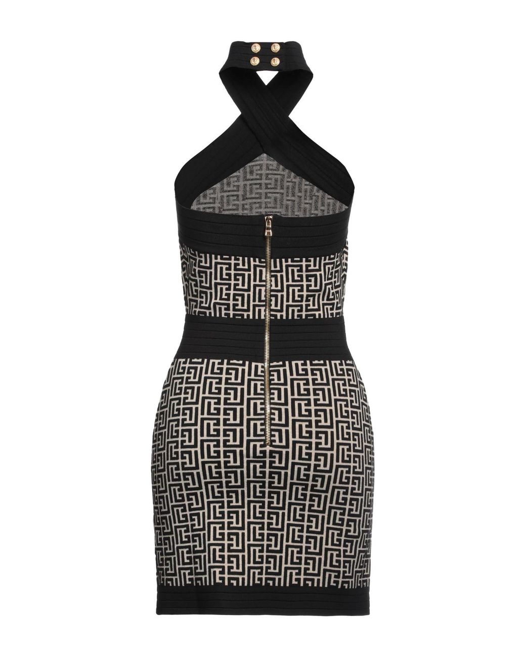 Balmain Black Mini Dress