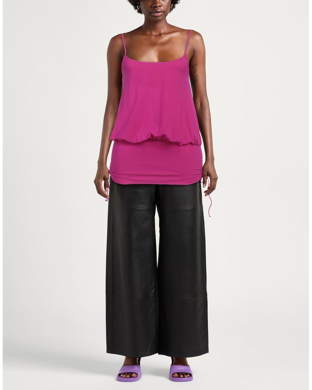 La Petite Robe Di Chiara Boni Pink Top