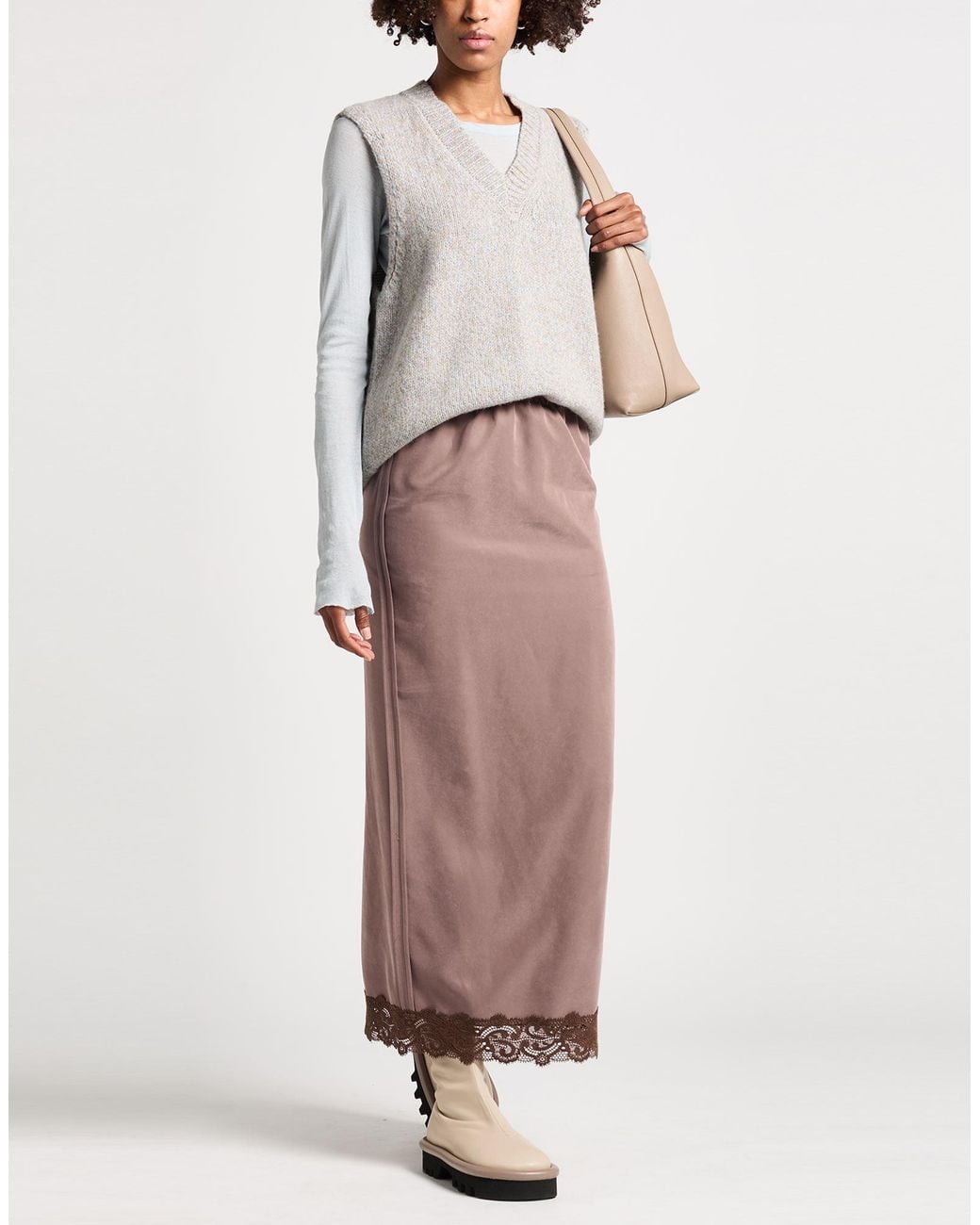 Alysi Multicolor Maxi Skirt