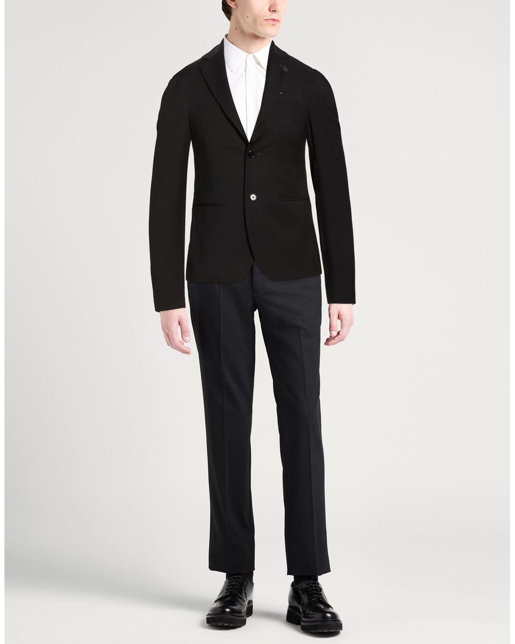 Daniele Alessandrini Black Blazers for men
