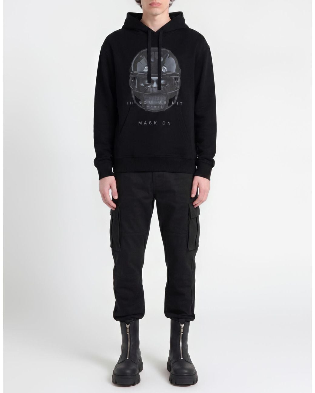 Ih Nom Uh Nit Black Sweatshirt for men