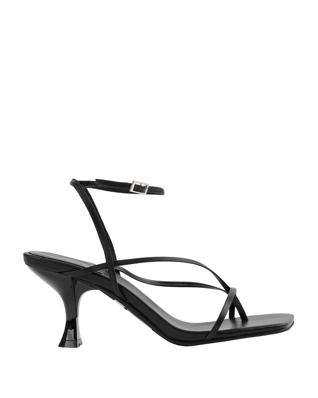 Jeffrey Campbell White Thong Sandal Kidskin