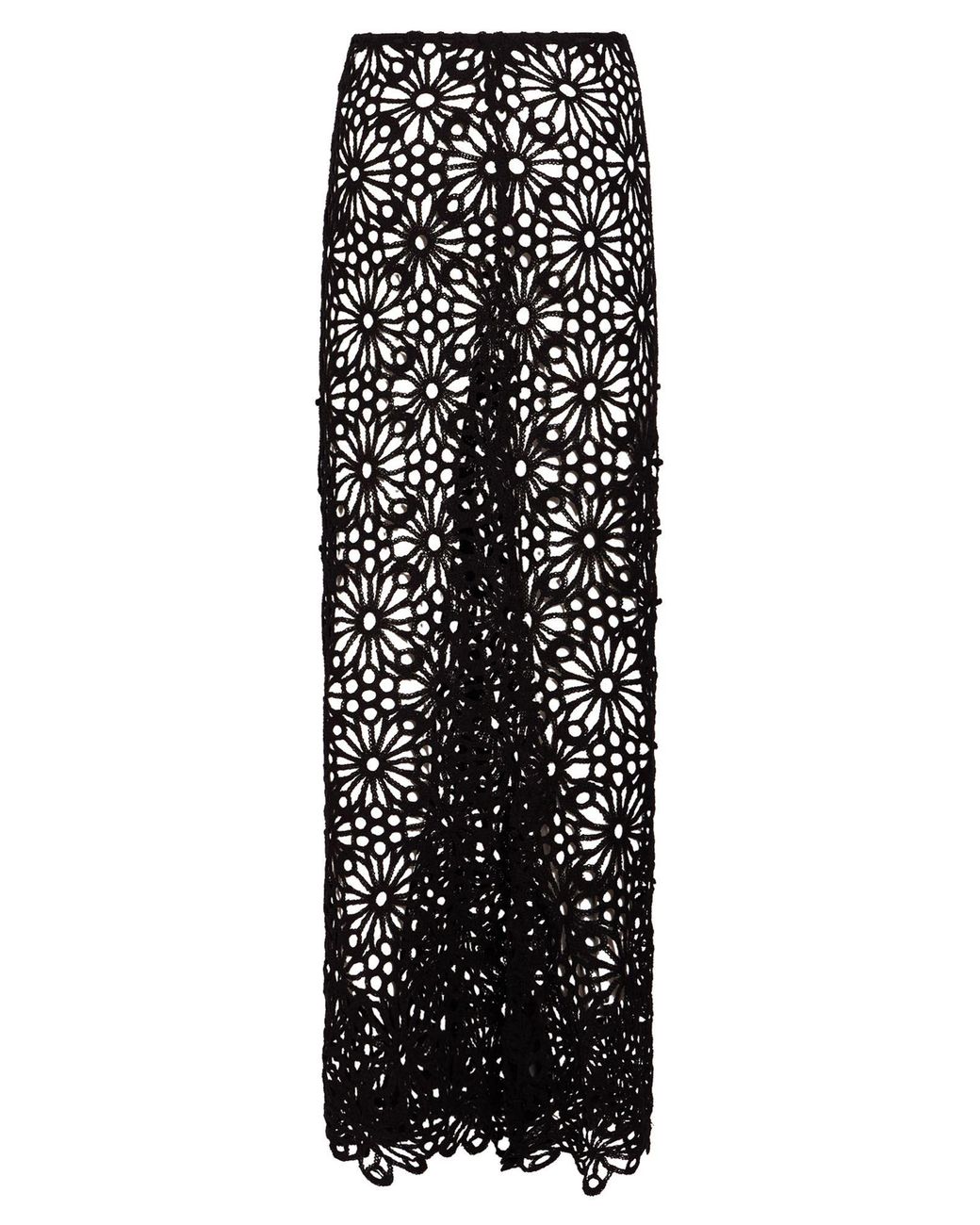 Norma Kamali Black Maxi Skirt