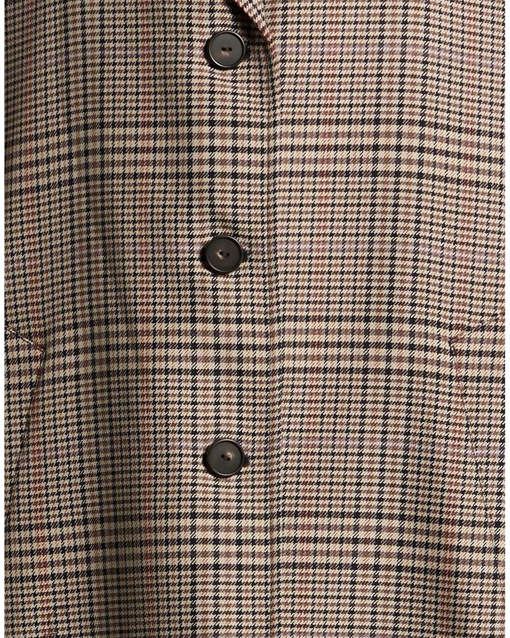 Vince Brown Coat Wool, Polyester