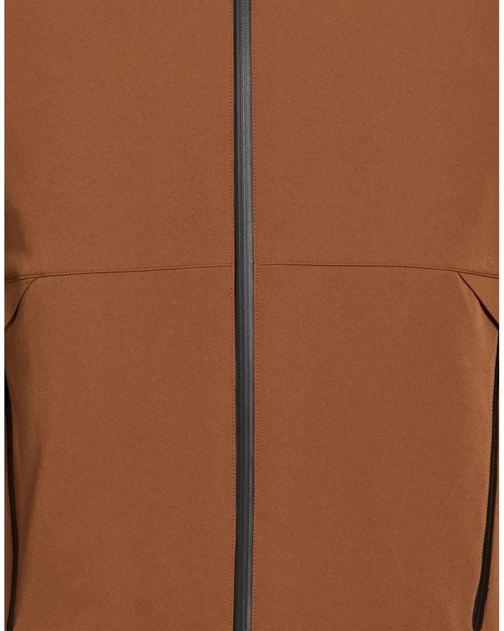 Peuterey Brown Jacket Polyamide, Polyester, Elastane for men