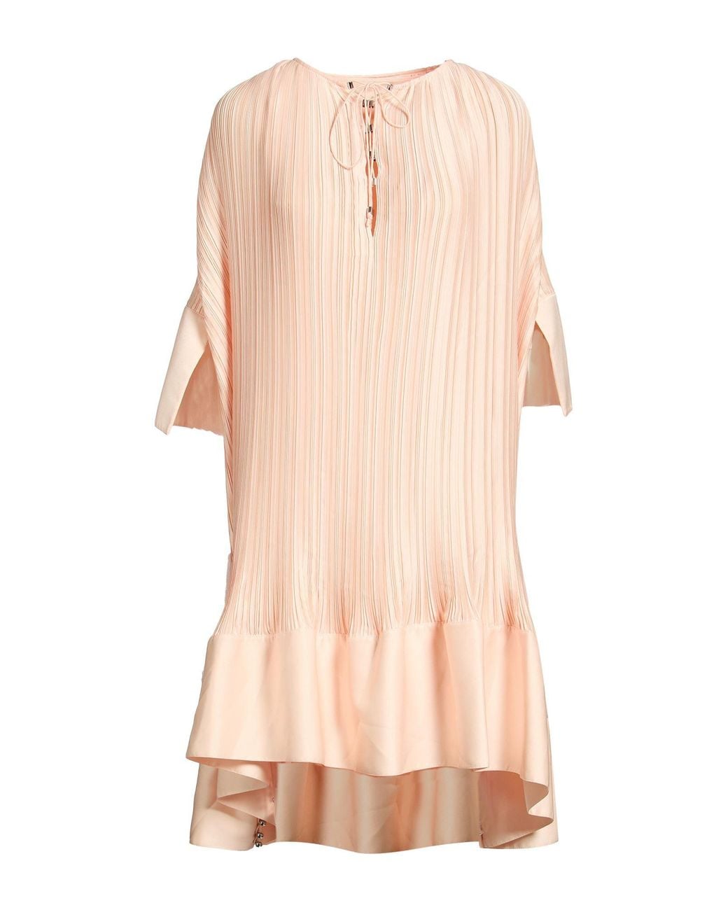 Lanvin Pink Mini Dress Polyester
