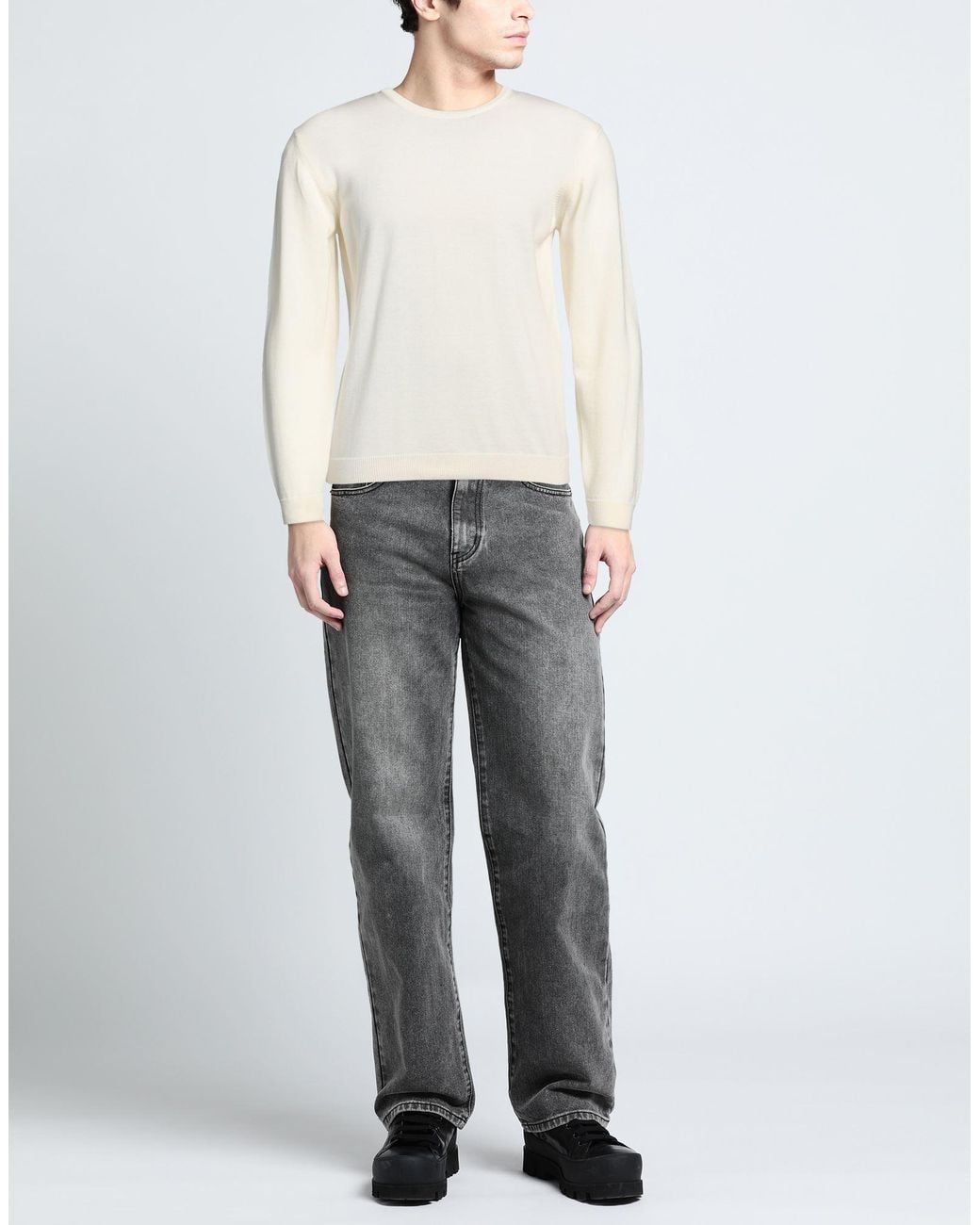 Roberto Collina Pullover in White für Herren