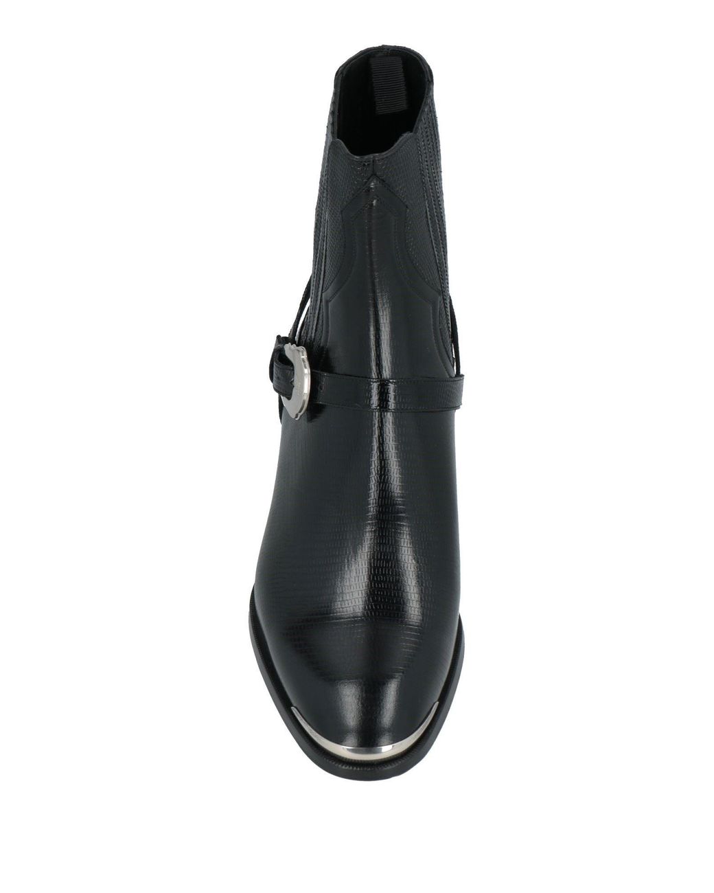 Céline Black Ankle Boots Leather for men