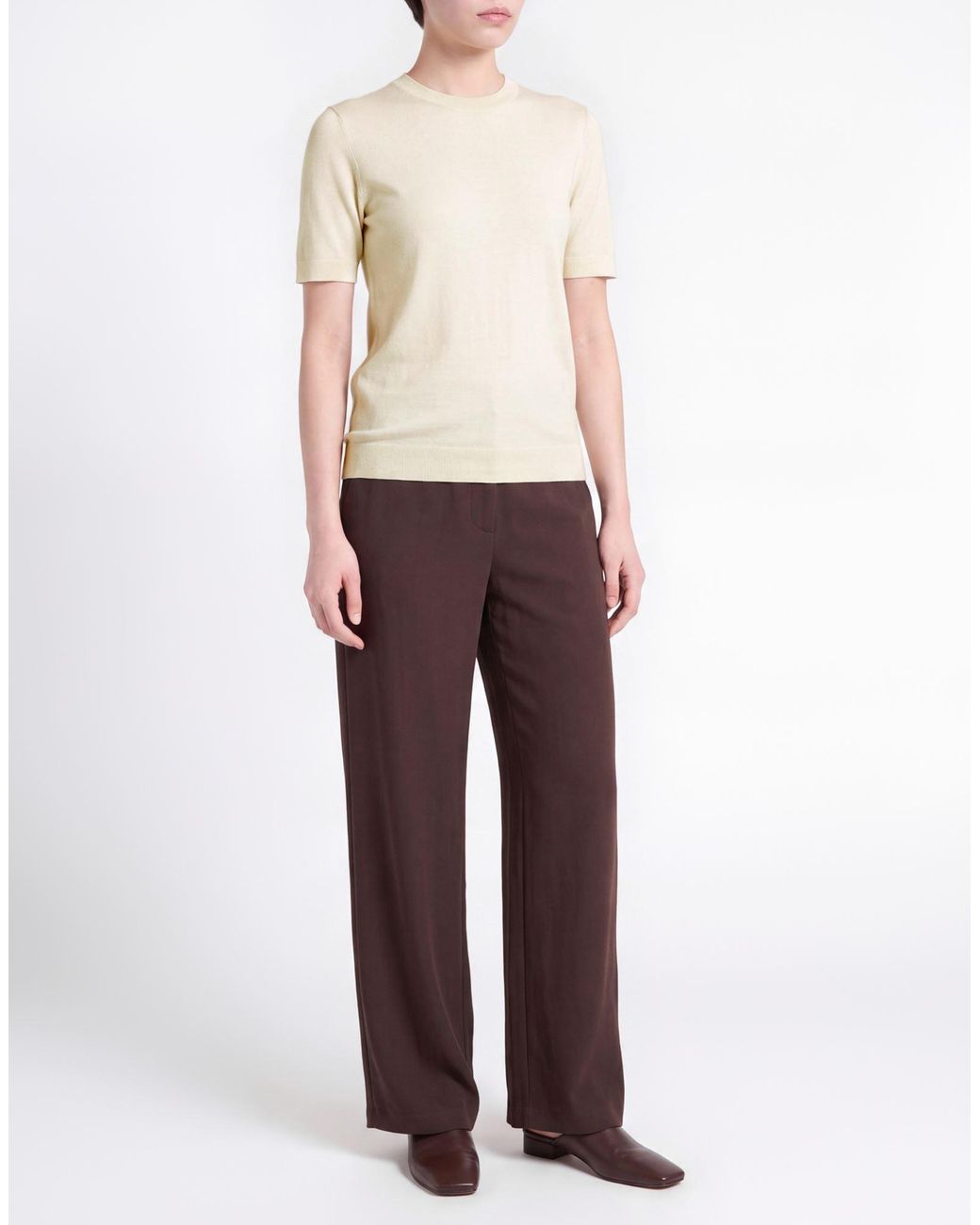 Circolo 1901 Natural Ivory Sweater Cotton