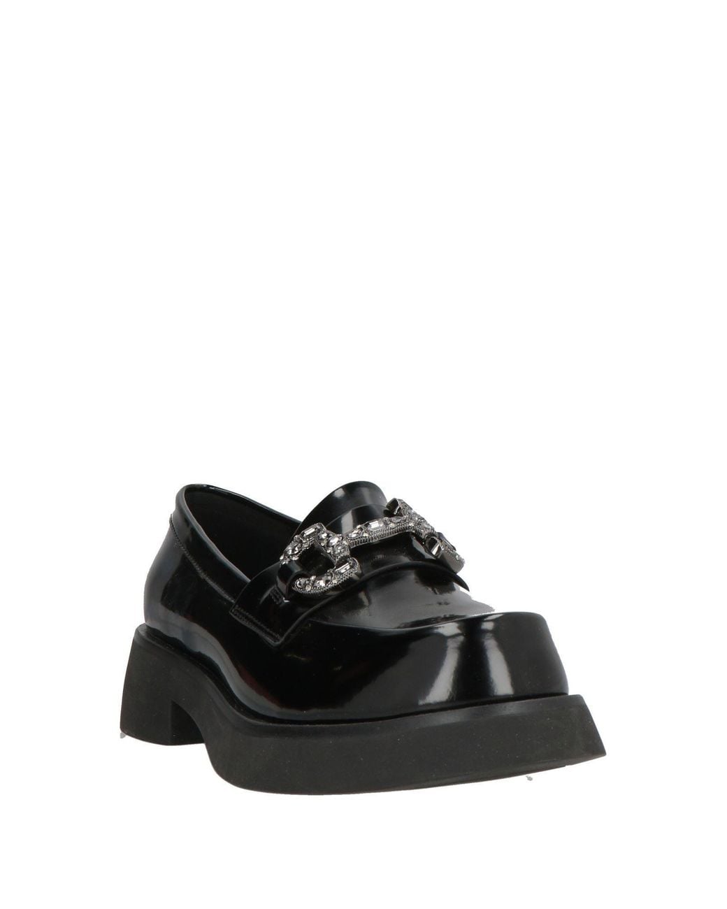 Tosca Blu Black Loafers Synthetic Material