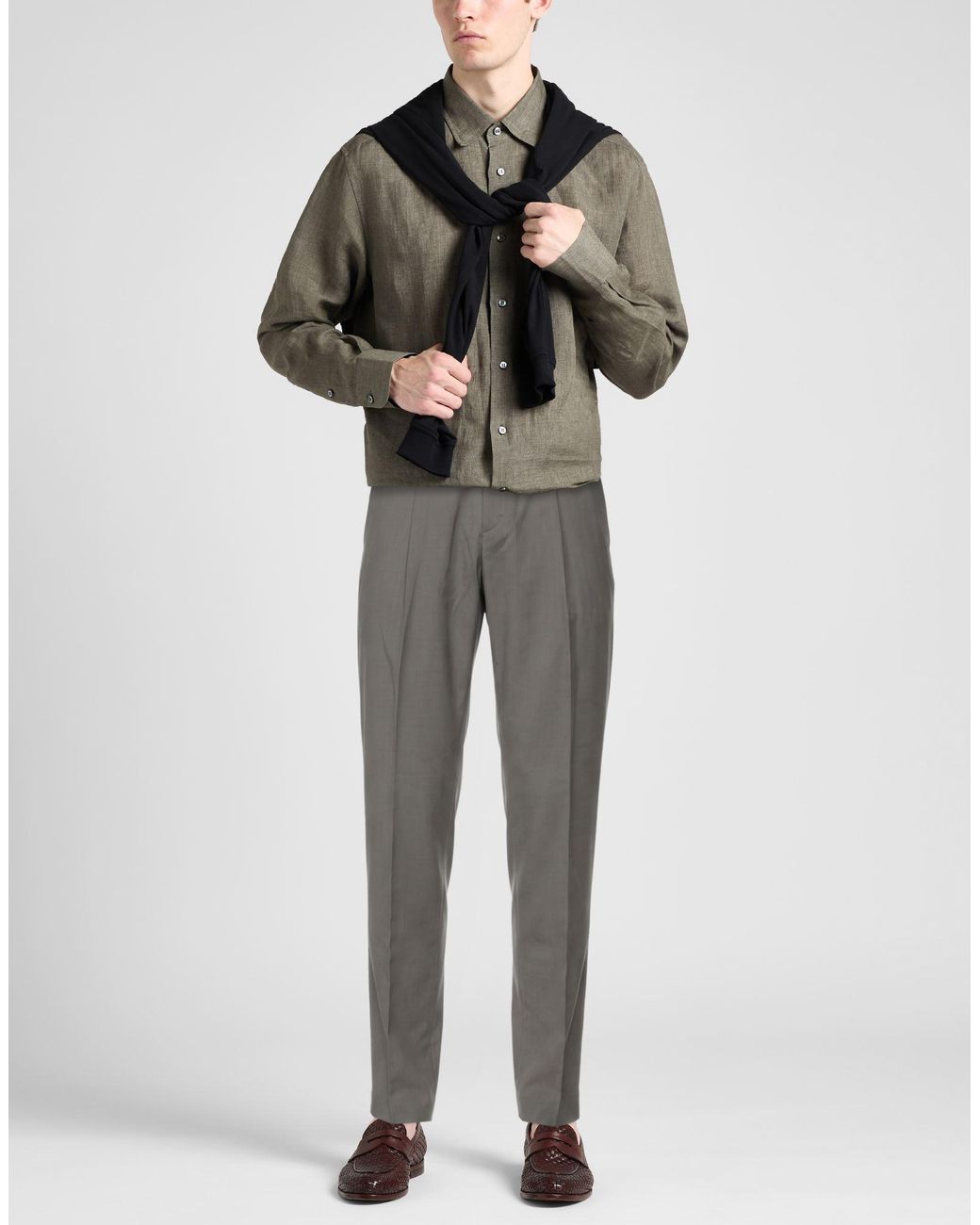 Pantalone di BE ABLE in Gray da Uomo
