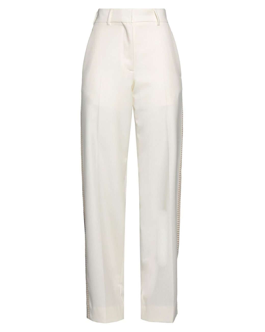 Palm Angels White Trouser